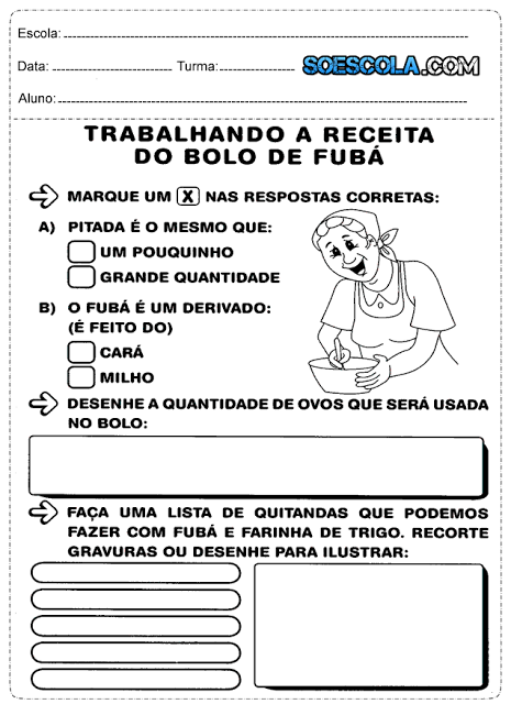 Exercícios de língua portuguesa para o 1° ano do ensino fundamental que fala sobre formar nomes, sequência do alfabeto e muito mais.