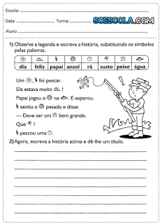 Atividades de português 4° ano para imprimir