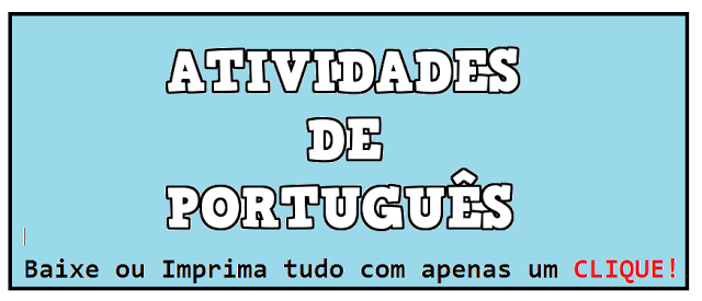 Atividades de português 2° ano