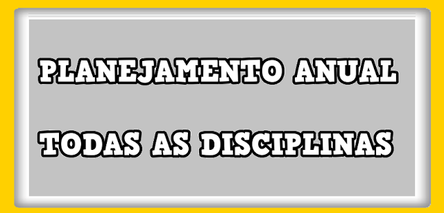 Planejamento anual de Educação Física 1º ao 9º ano - Fundamental 1 e 2