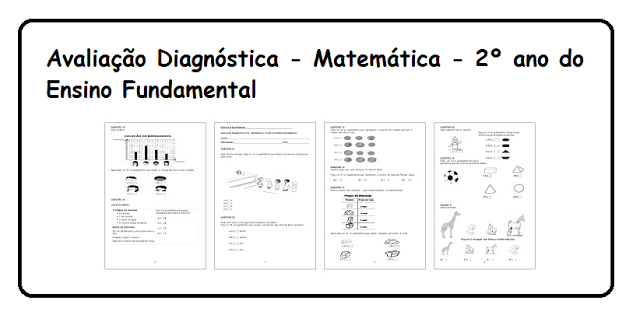 Avaliação Diagnóstica - Matemática - 2º ano do Ensino Fundamental