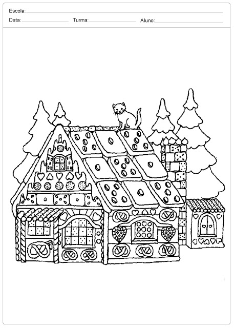 80+ Desenhos de Natal para colorir e pintar - Como fazer em casa