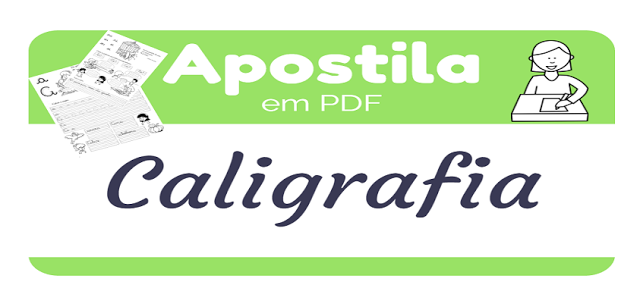 APOSTILA DE ATIVIDADES DE CALIGRAFIA – TREINO DA CALIGRAFIA EM PDF
