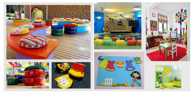 10 idéias Incríveis - decoração de sala de aula infantil