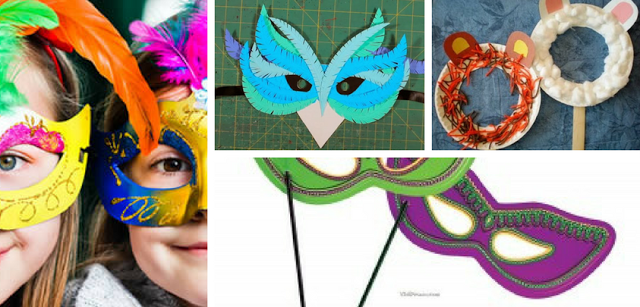 Confira mais de 100 moldes e modelos de Máscaras para o Carnaval