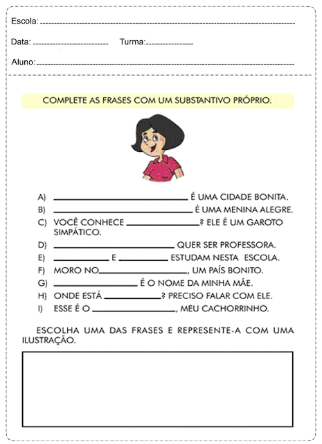 Exercicios portugues substantivos