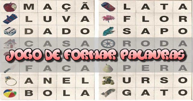 Jogo de Formar Palavras