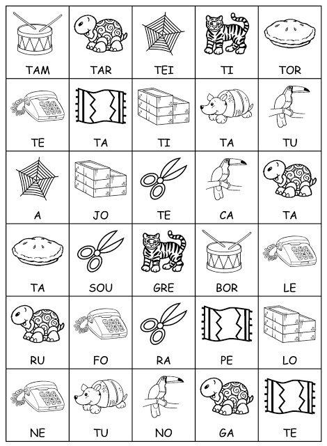 Jogo de formação de palavras.pdf · versão 1-3_003  Atividades alfabetização  para imprimir, Atividades de alfabetização, Formação de palavras