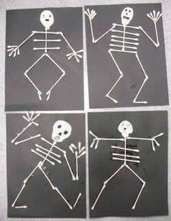 Trabalhando o corpo humano - Esqueleto