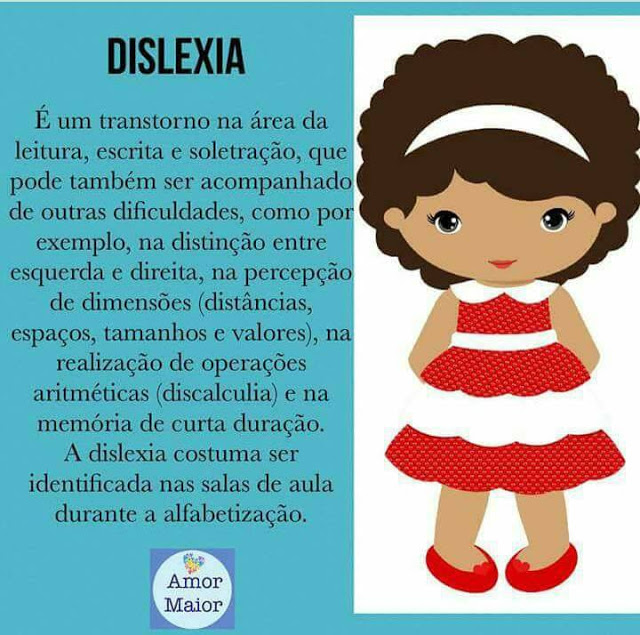 Confira nesta postagem cartazes ilustrados com explicações simples sobre "Dislexia - Autismo - TDAH -  ASPERGER". 