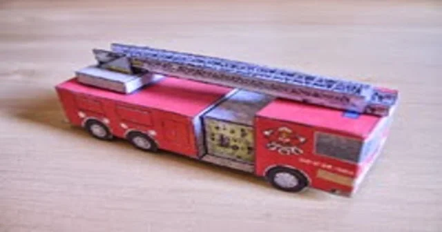 Molde de carro de bombeiro