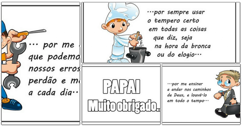 livro para o dia dos pais — SÓ ESCOLA