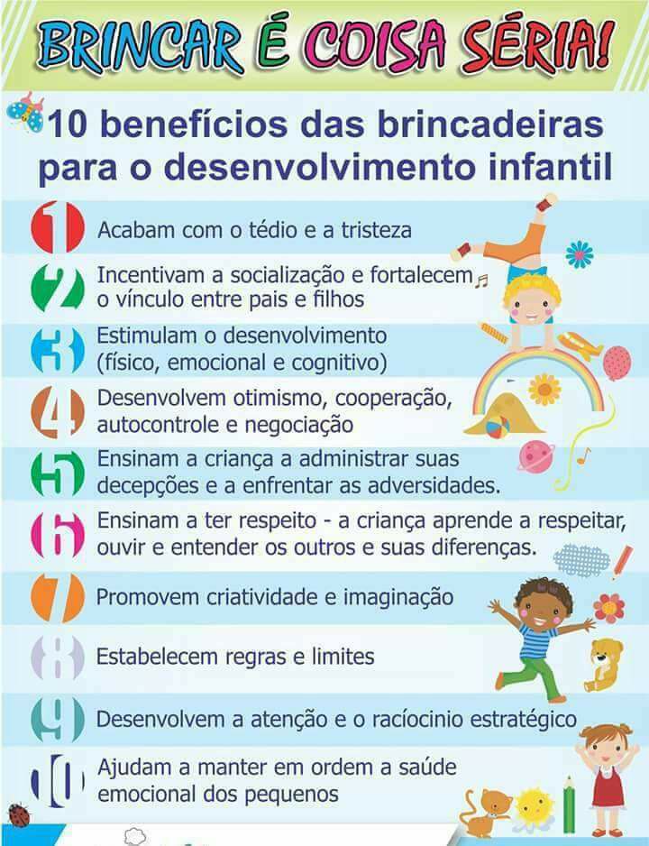 Resultado de imagem para benefícios do brincar