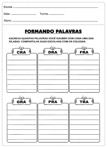 Atividades Variadas de Português, educativas para 3º ano prontas para imprimir.
