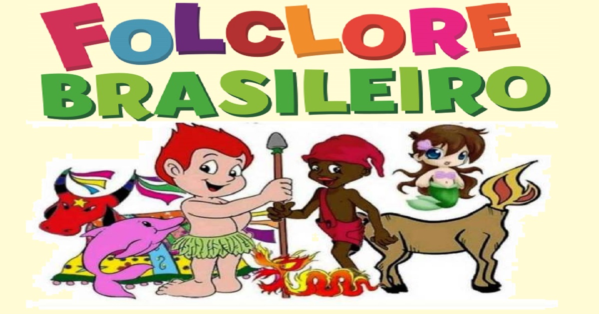Desenhos do Folclore brasileiro para imprimir e colorir