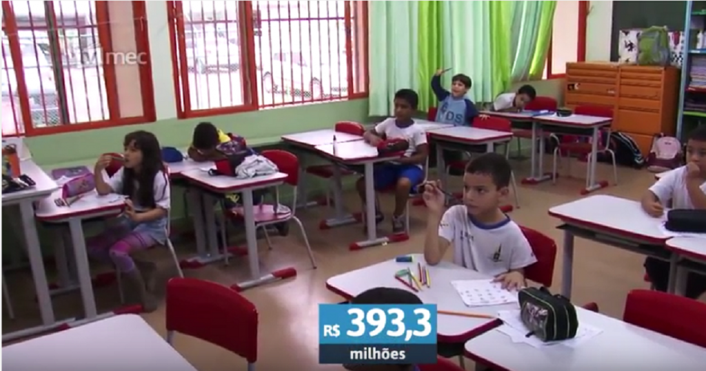 MEC destina R$ 393,3 milhões a programas de educação básica