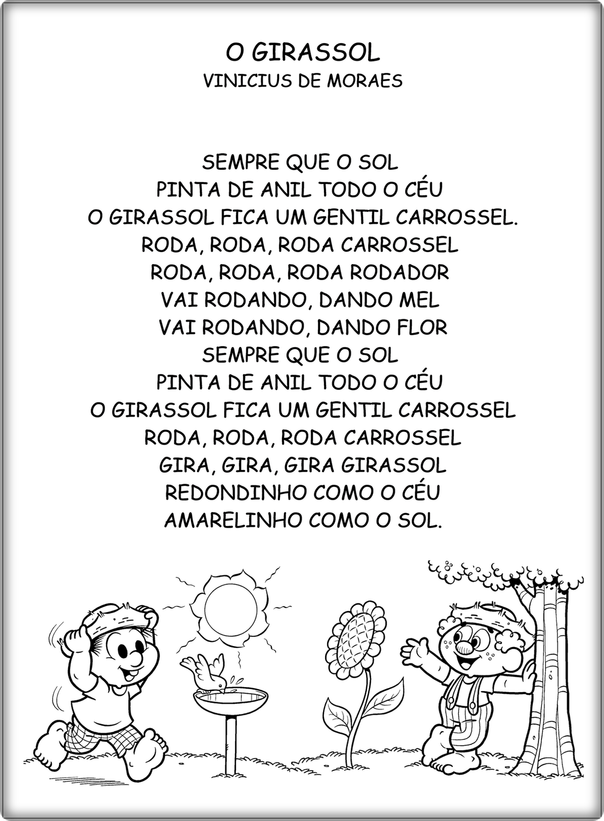 Textos prontos para imprimir para trabalhar leitura - SÓ ESCOLA