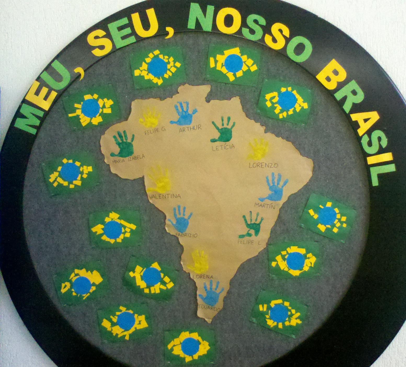 Ideias de painéis para o Dia da Independência do Brasil.