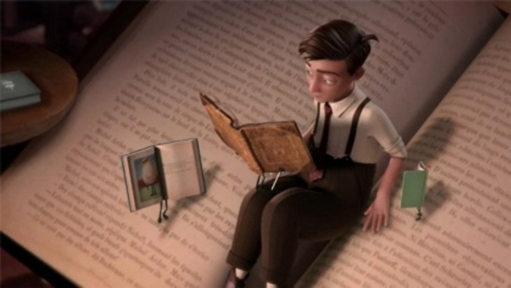 Incrível animação para fazer as crianças se encantarem com o mundo dos livros