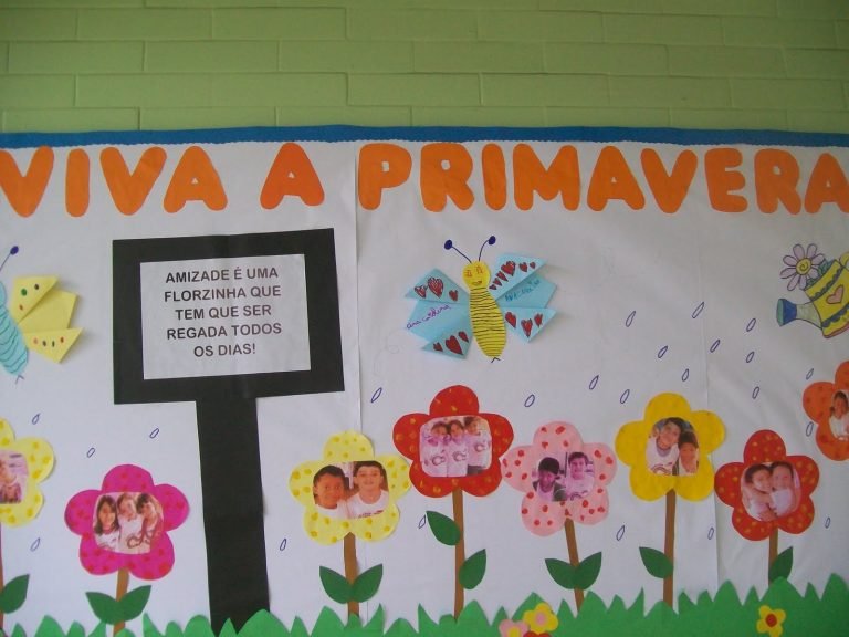 15 Ideias de Murais e Painéis para a Primavera - SÓ ESCOLA