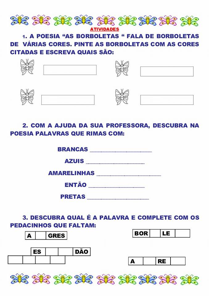 Texto As Borboletas De Vinicius De Moraes