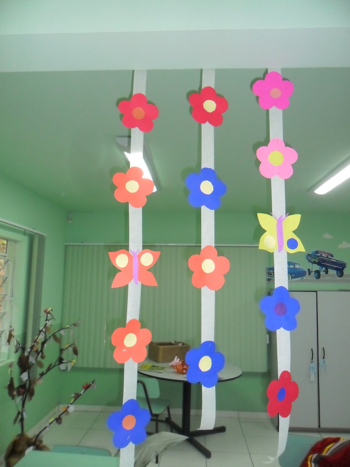 Decoração Primavera - Ideias e sugestões para sala de aula.