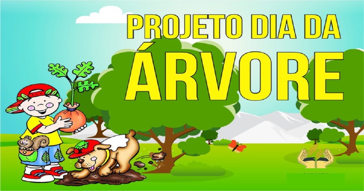 Projeto dia da árvore para Ensino Fundamental - 1º ao 5º ano.