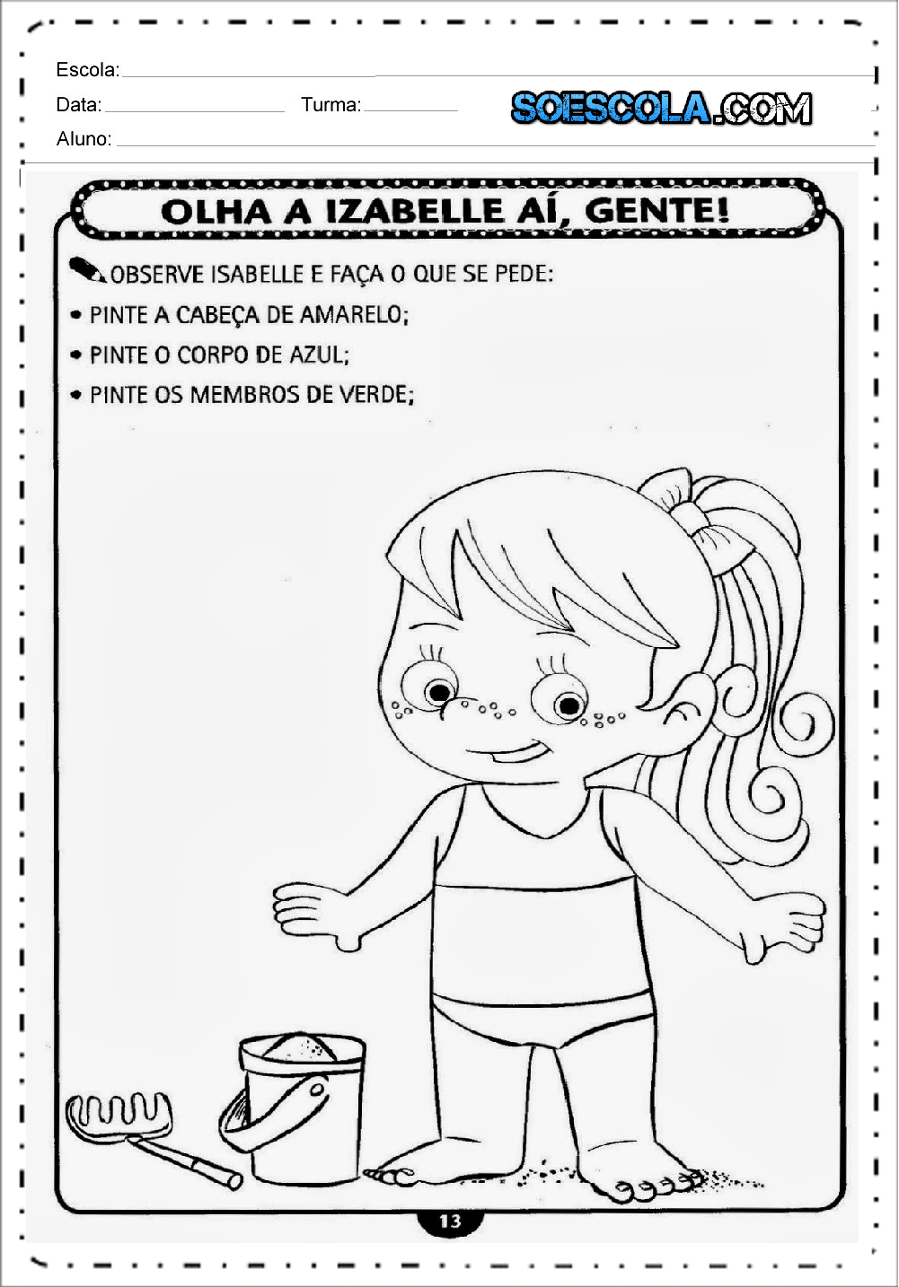 Atividades de Ciências 1 ano - Ensino Fundamental - Para Imprimir.