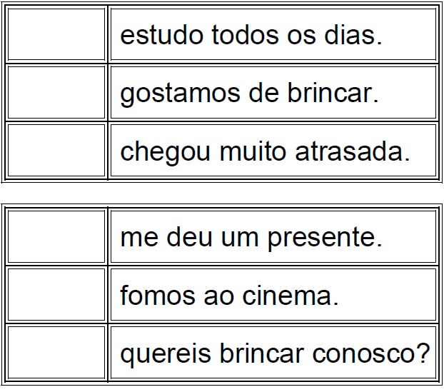 Jogo Educativo dos Pronomes do caso reto - Com fichas e passo a passo.