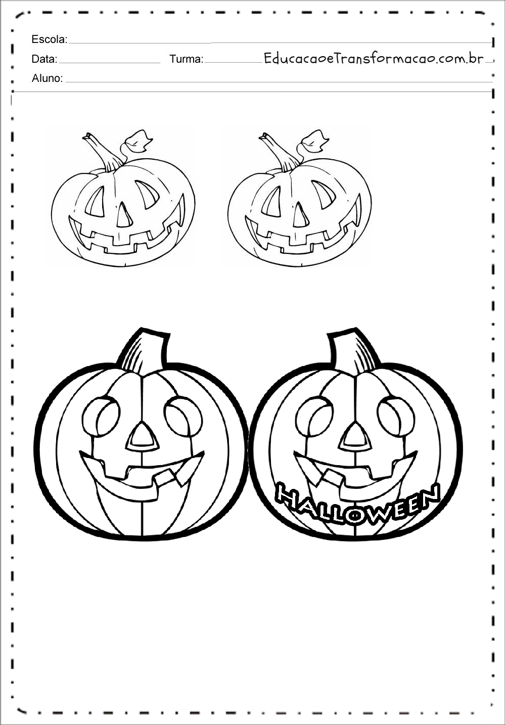 7 Lembrancinhas Dia das Bruxas - Halloween com Moldes para imprimir.