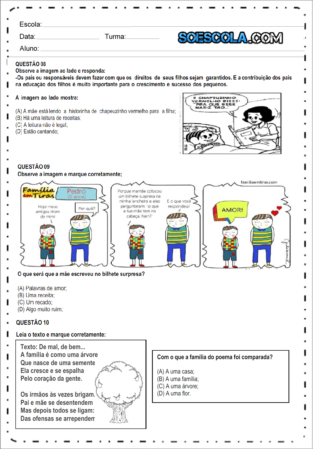 Atividades de Geografia 2 ano - Para Imprimir - Ensino Fundamental.