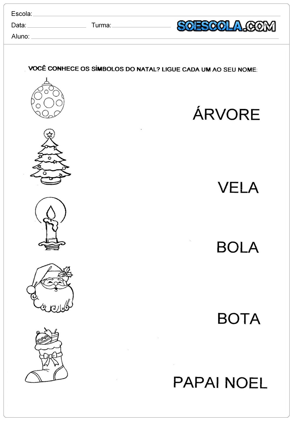 25 Atividades de Natal para imprimir - Atividades Educativas em PDF