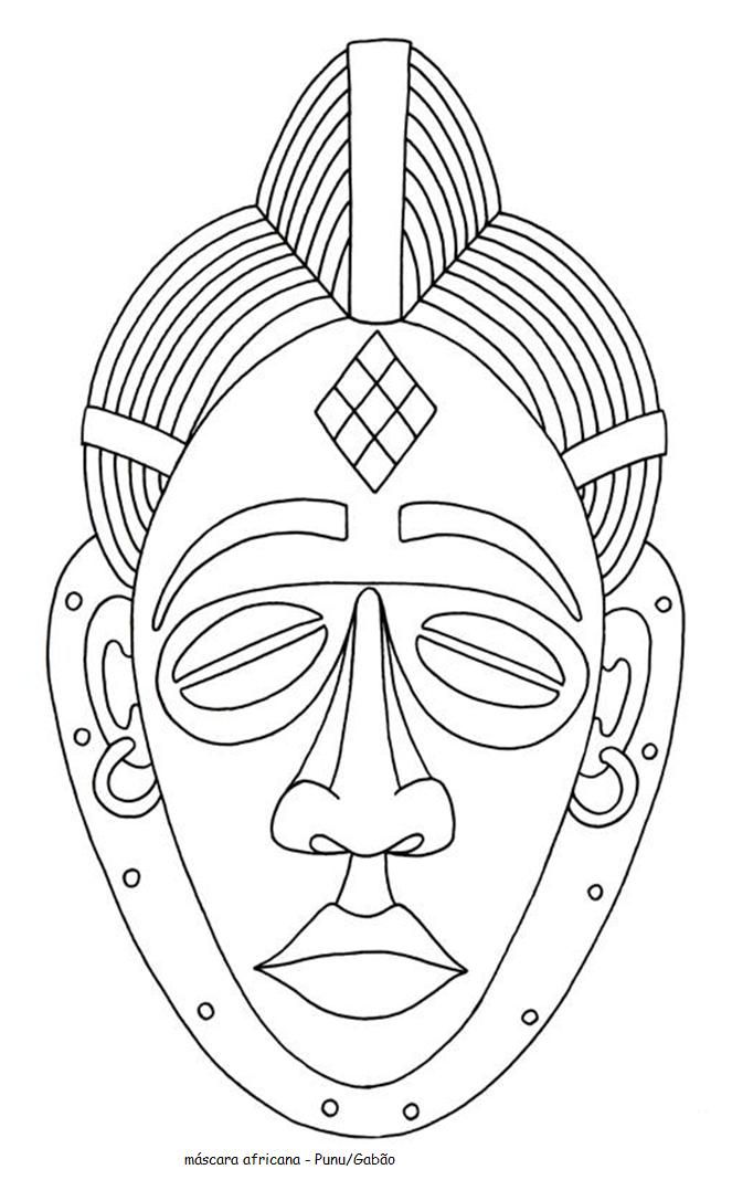 Ideias para Dia da Consciência Negra: Máscaras para Imprimir.