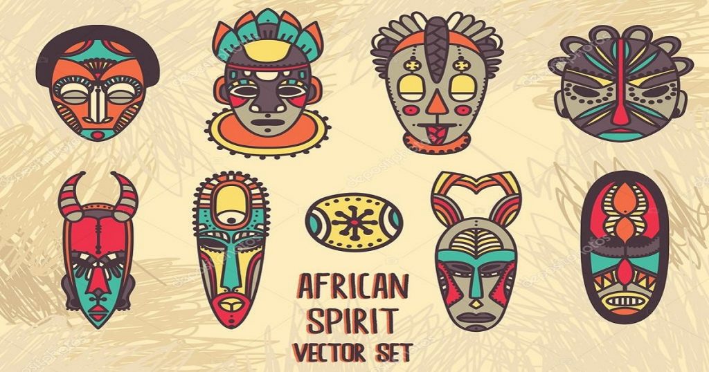 Máscaras Dia da Consciência Negra - Máscaras Africanas - Imprimir e Colorir
