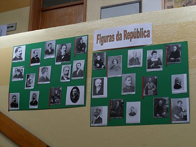 Murais Proclamação da Republica com Moldes - 15 de Novembro.