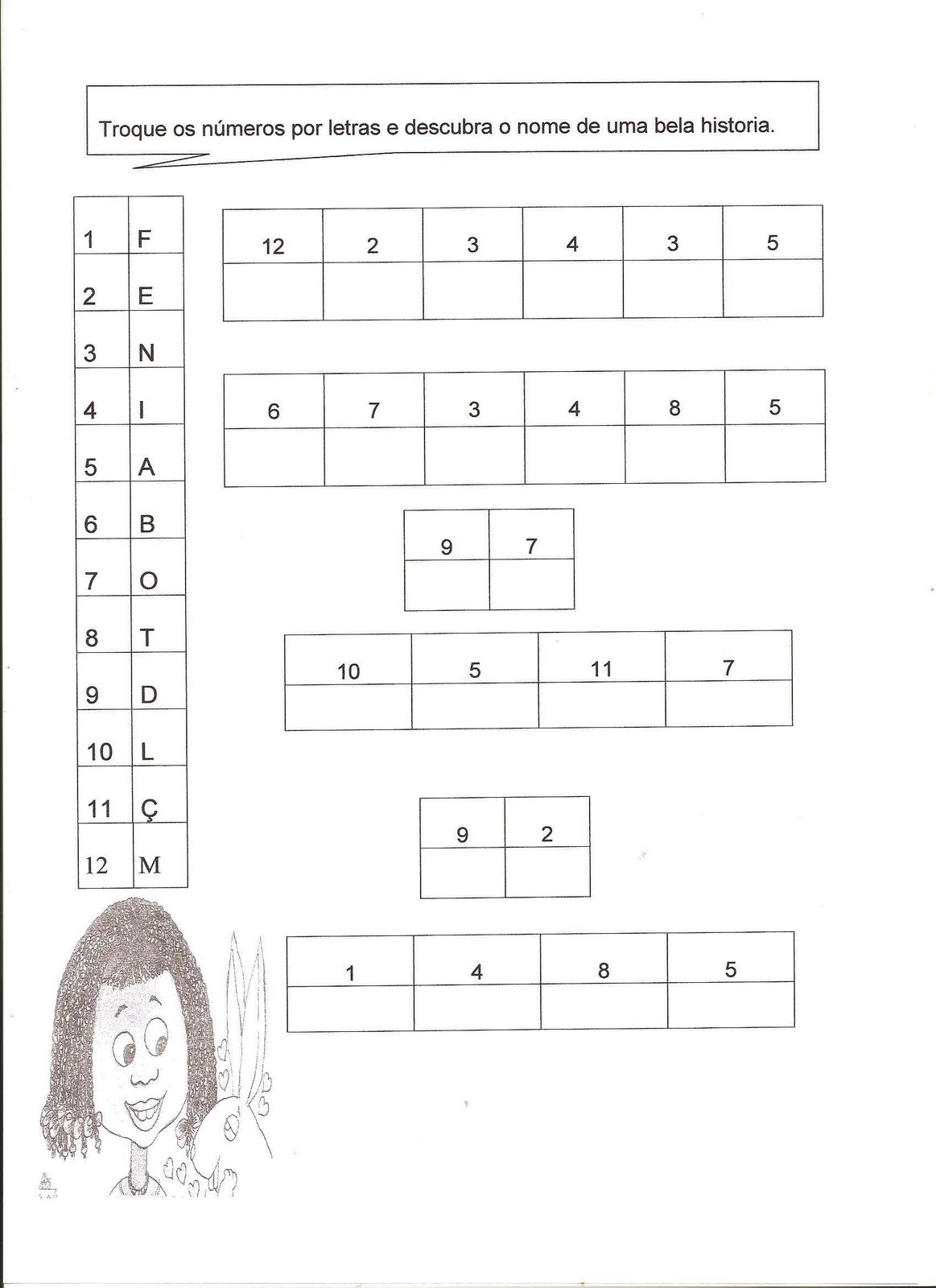 Plano de Aula Menina Bonita do Laço de Fita - Series Iniciais.