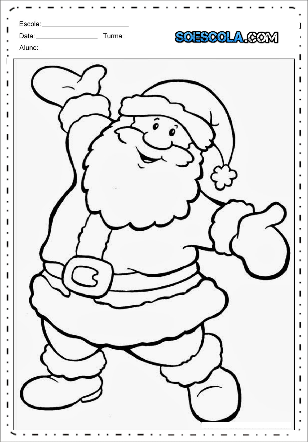 Desenhos para colorir sobre Natal - Para imprimir - Desenhos Natalinos
