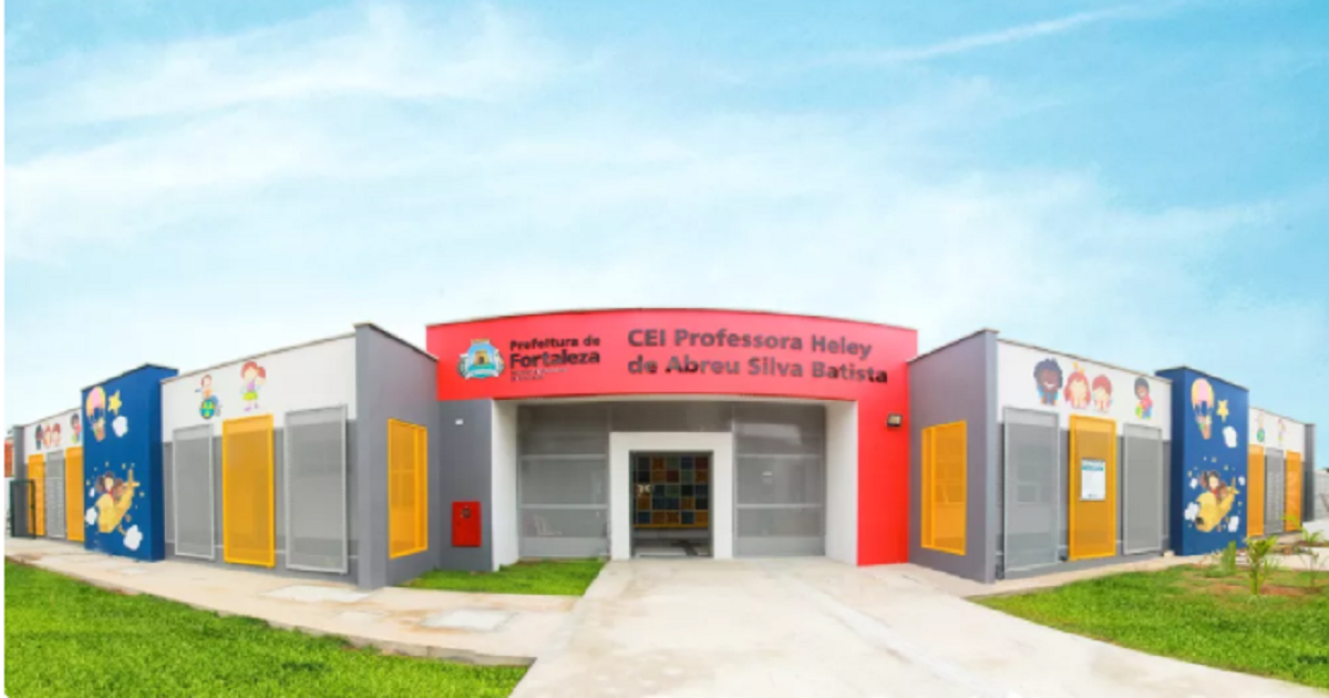 Creche inaugurada em Fortaleza recebe nome de professora morta em incêndio em Janaúba