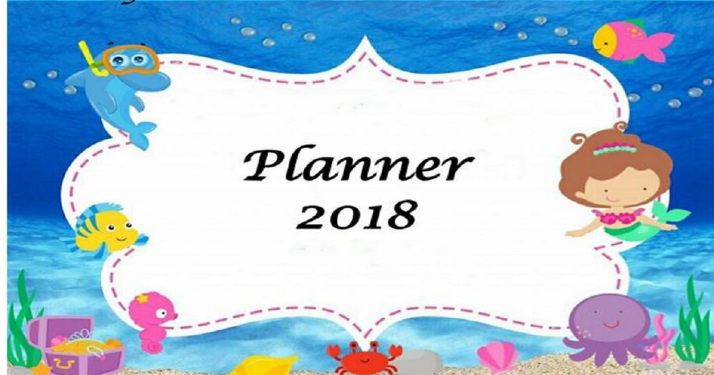 Planner 2018 - Planejamento de Aula - Mensal, Semanal e Diário