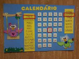 Painéis e Murais de Calendários em EVA na escola