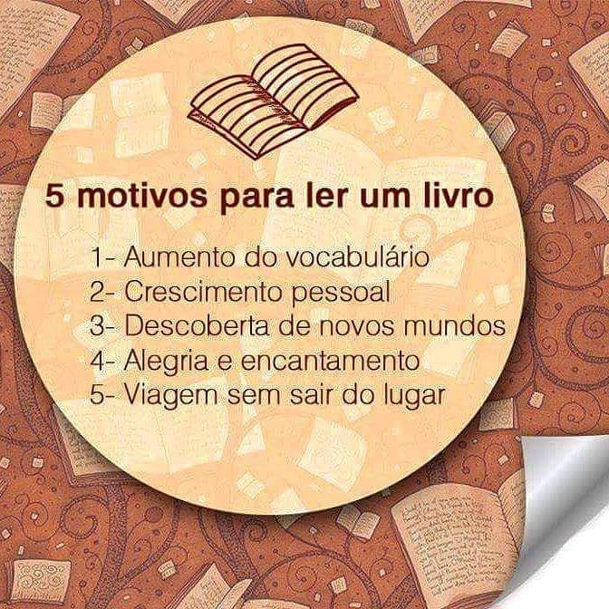 5 Motivos para ler um livro