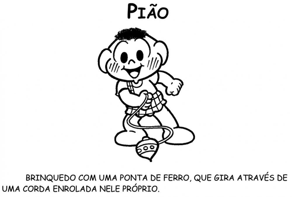 Alfabeto Ilustrado sobre Brinquedos e Brincadeiras