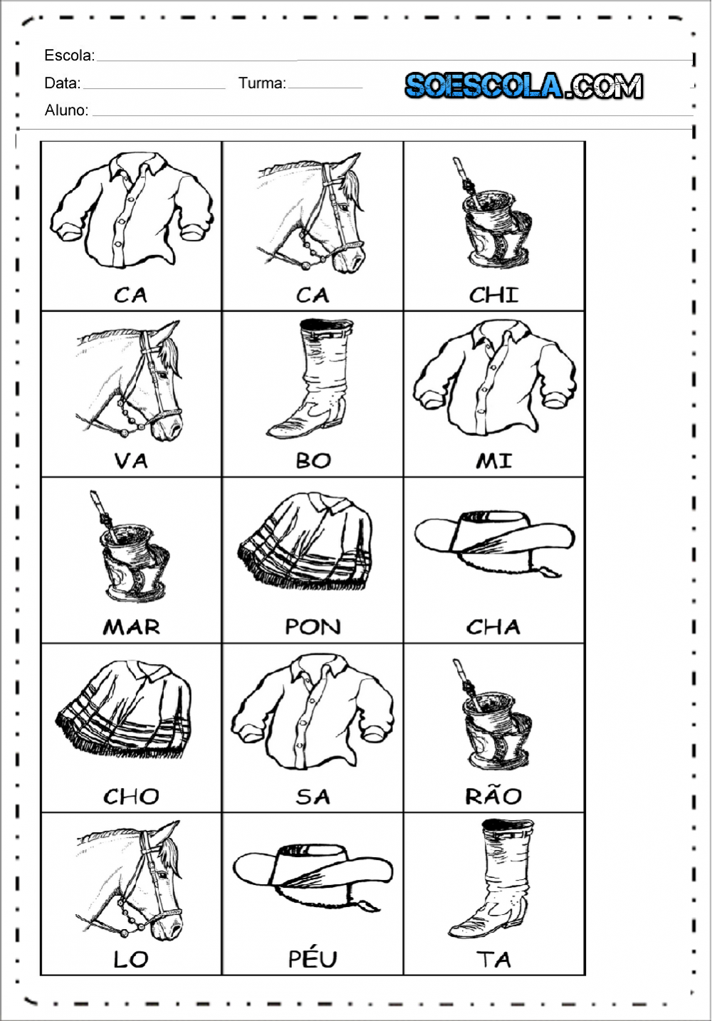 Atividades Semana Farroupilha