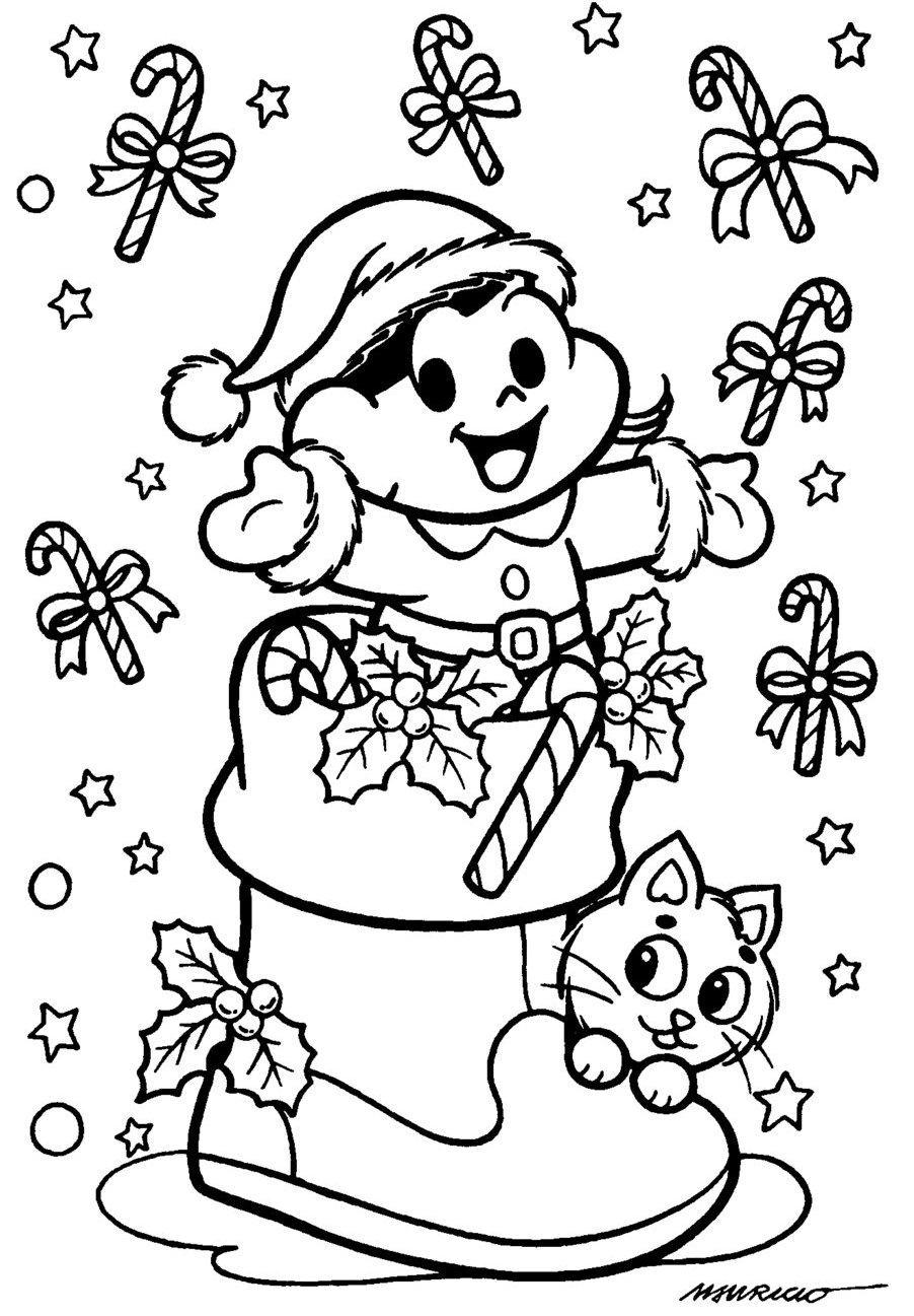 10 Desenhos de Natal para Colorir