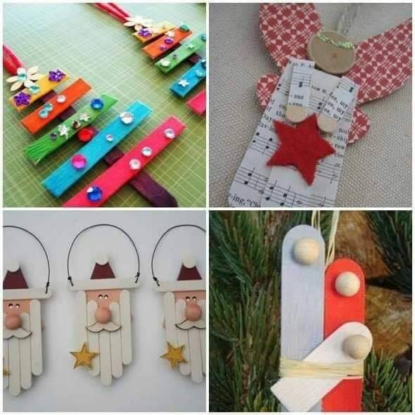 Ideias de Enfeites de Natal com materiais diversos - SÓ ESCOLA