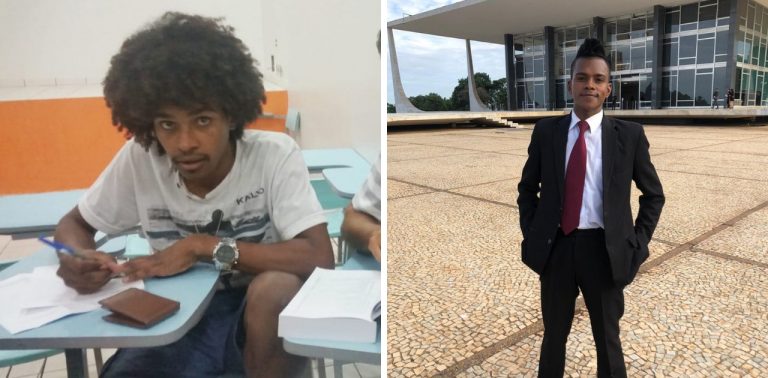 Jovem que viveu cinco anos dormindo na rodoviária de Brasília se forma em Direito