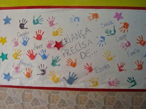 Ideias para Mural para o Dia das Crianças