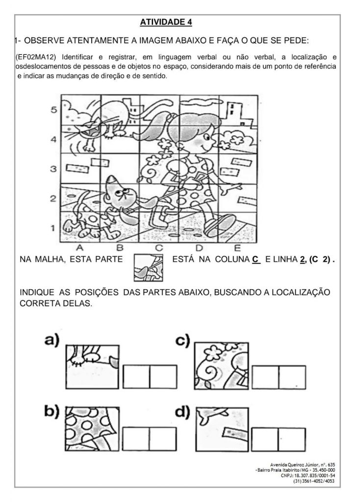 Atividades Quarentena - 2 ano de Português - Imprimir