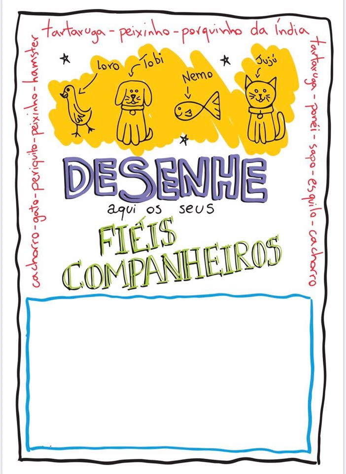 Meu Diário de Quarentena- Atividades para Educação Infantil - Folha 03