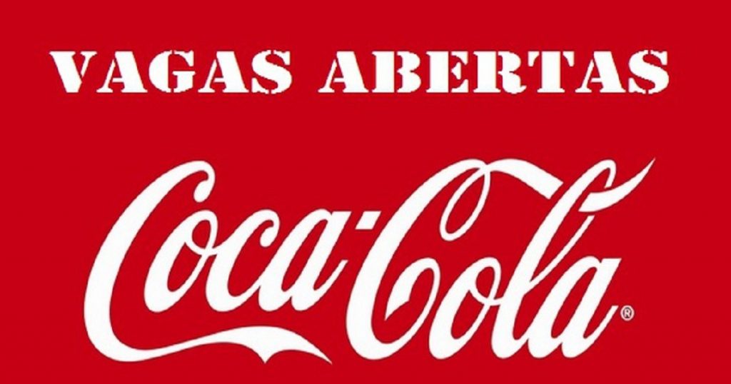Coca Cola oferece vagas de empregos